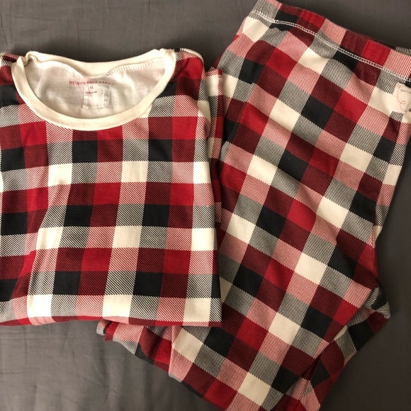 Burt S Bees Baby Intimates Sleepwear Burts Bees Matching Plaid Christmas Pajamas Poshmark